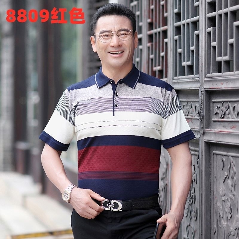 - Áo phông polo trung niên cho ông, cho bố hàng Quảng Châu