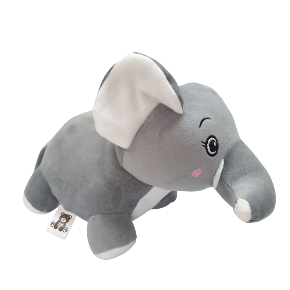 Thú Nhồi Bông Gấu Bông Gối Ôm Voi Cho Bé Vải Nhung Miniso Mềm Êm Xinh Xắn Size 50-60cm