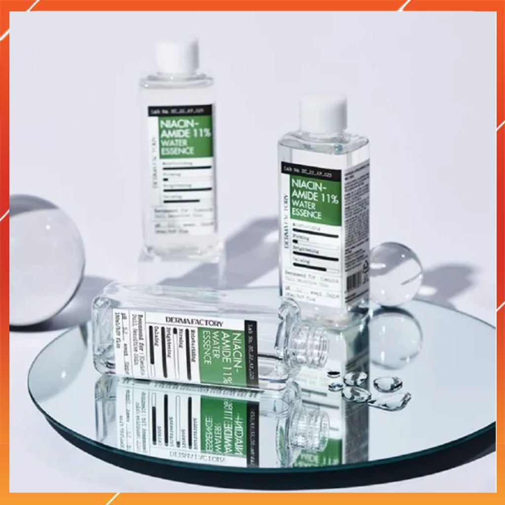 Nước Tinh Chất Dưỡng Trắng Da Derma Factory Niacinamide 11% Water Essence
