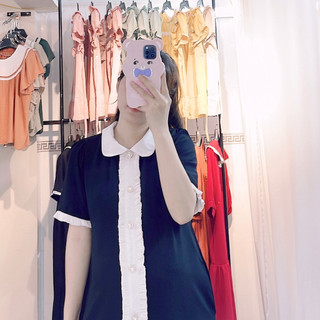 Váy bầu công sở đuôi cá xếp ly