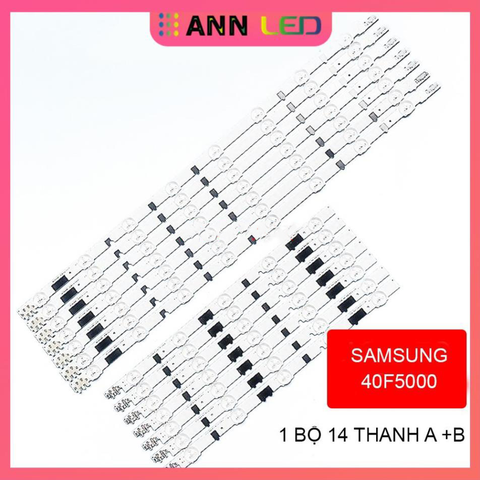 LED TIVI SAMSUNG 40F5000 40F5501 40F5500 40F6400, 2013SVS40F R5 L8 REV1.9 200418. HÀNG MỚI 100%, BỘ 7 THANH 13 BÓNG