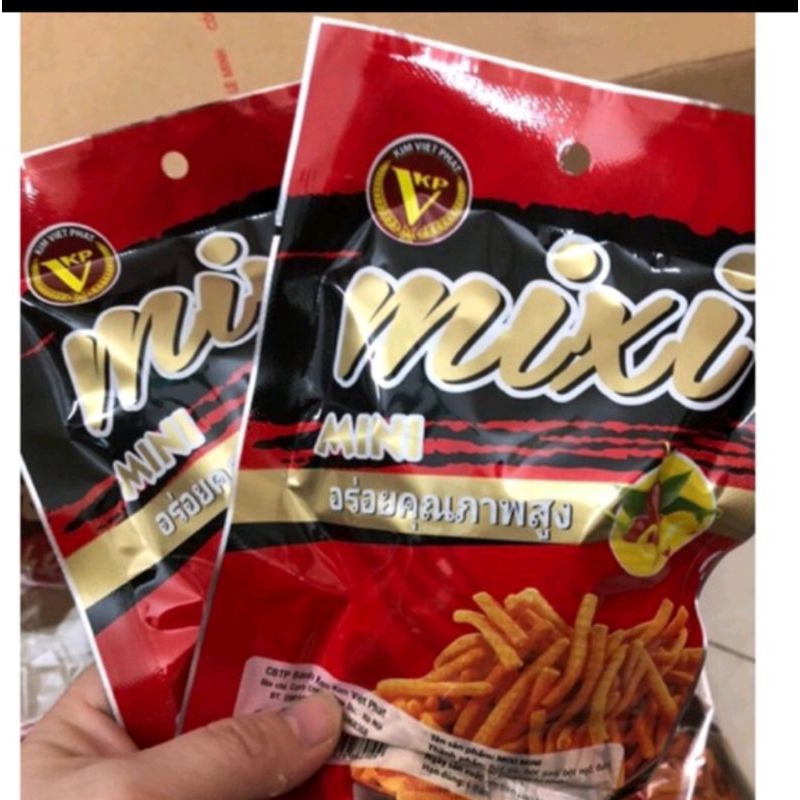 com bo 5 gói snack mixi