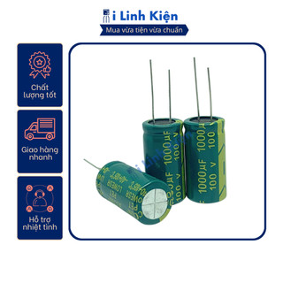 Tụ hoá 1000uf 100v combo 10 con chất lượng tốt.