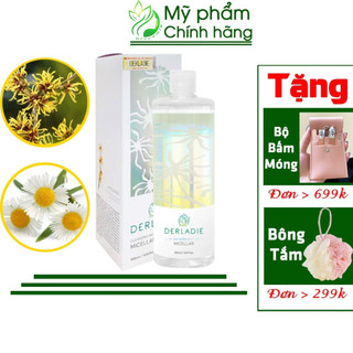 Tẩy Trang DERLADIE Cleansing Water Witch Hazel Nước Tẩy Trang Cây Phỉ Đầu Tiên Cho Mọi Loại Da Nhập Khẩu Chính Hãng