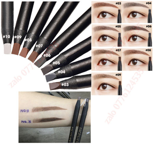 Chì kẻ mày Karadium Auto Eyebrow Pencil TCN