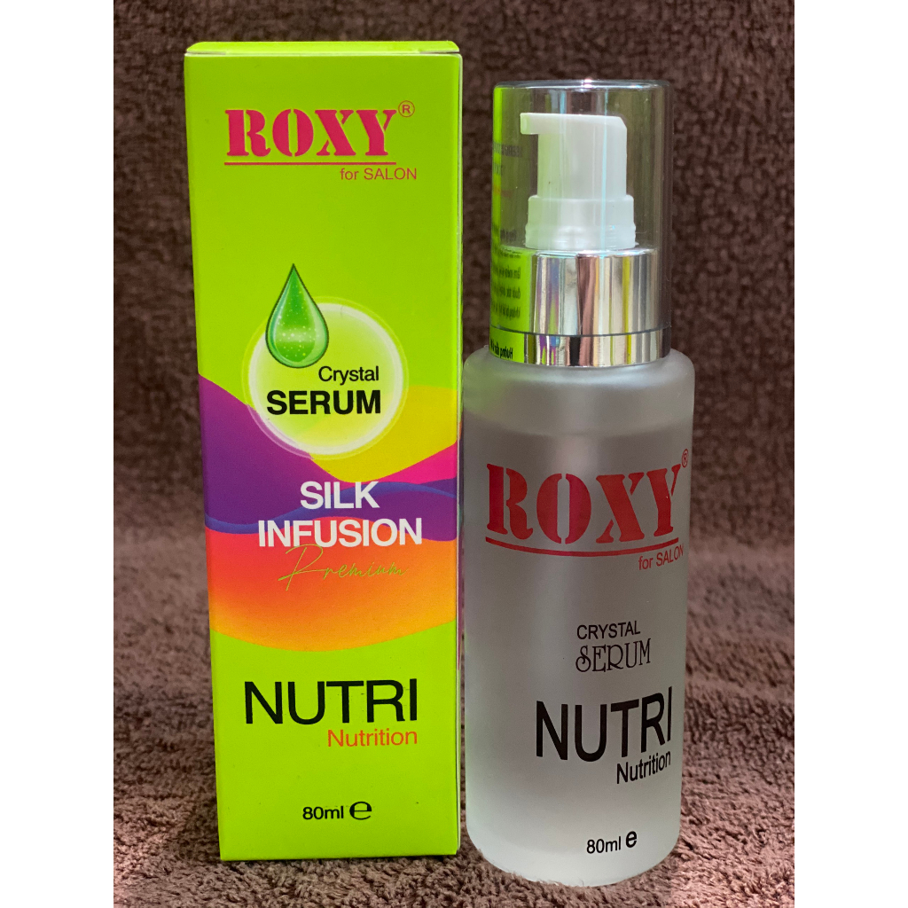 Serum Nutri Roxy dưỡng phục hồi tóc khô xơ hư tổn 80ml