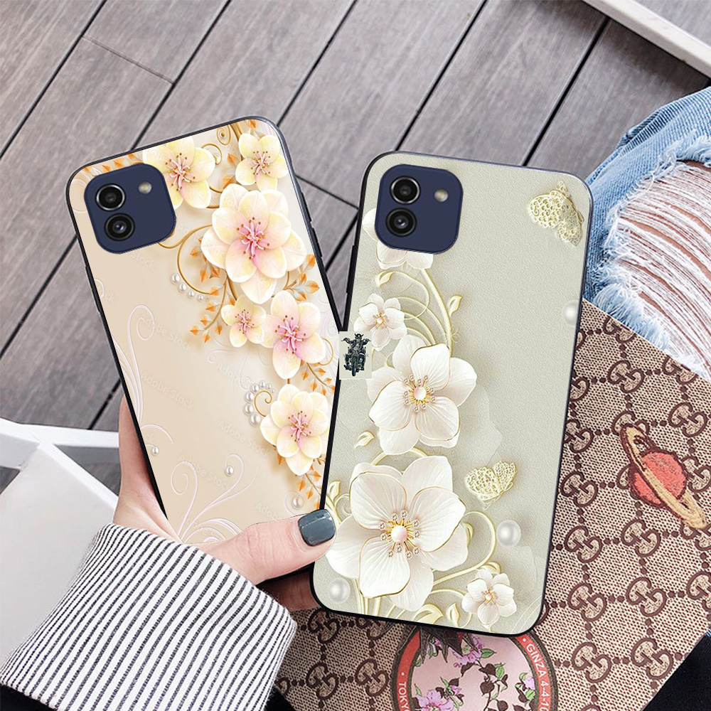 Ốp lưng Samsung a03 / ss a03 core in hình hoa,các loài hoa siêu đẹp