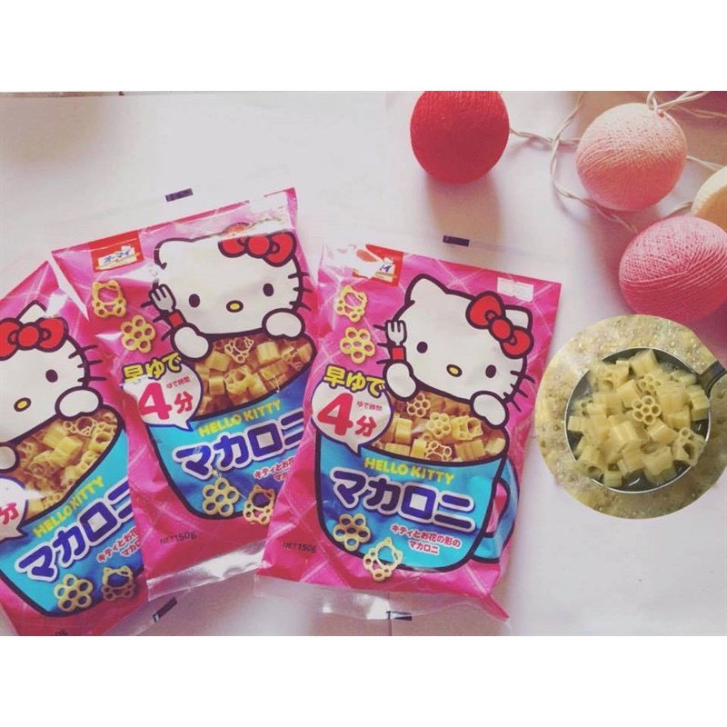 Nui Hello Kitty Nhật Bản 150gram Cho Bé Ăn Dặm