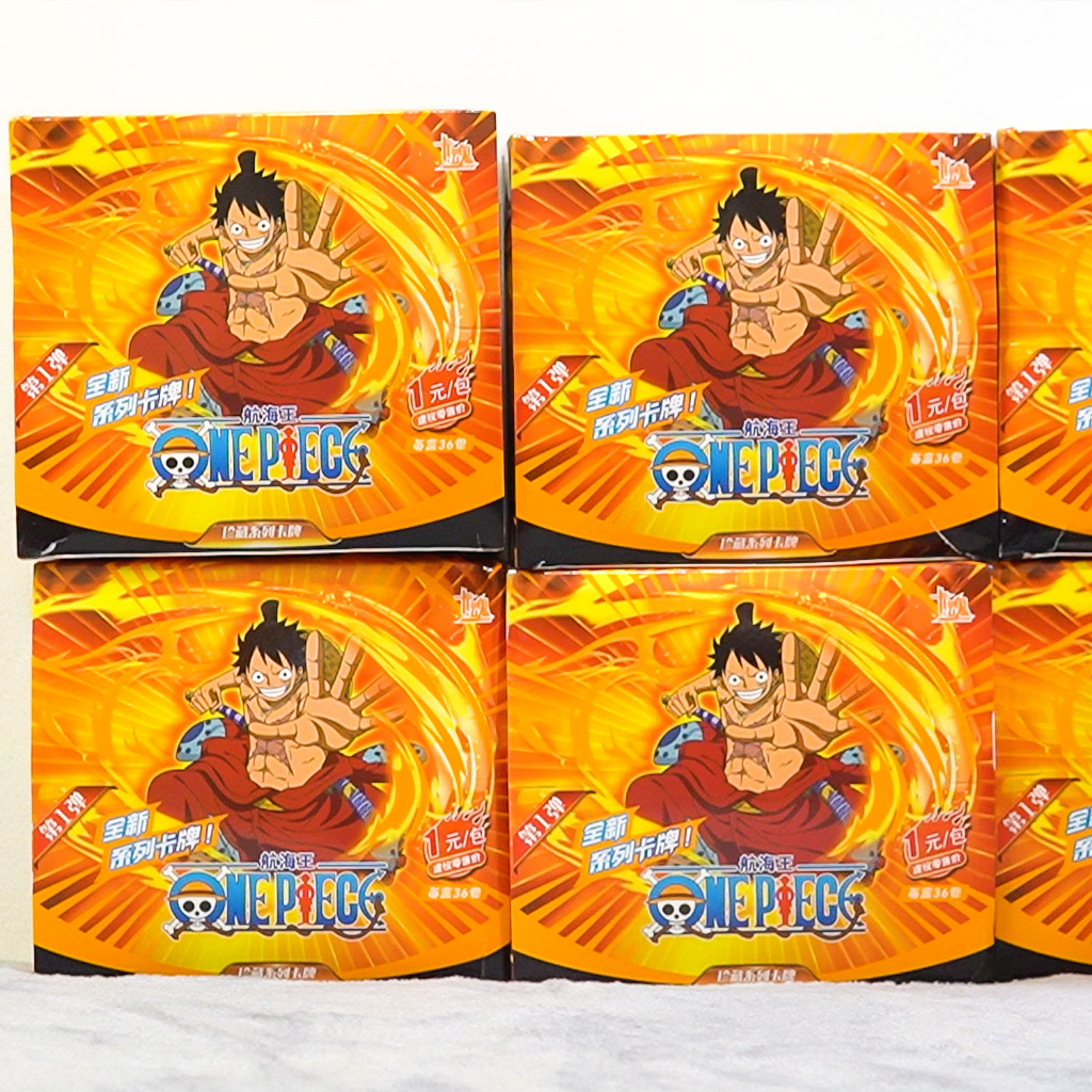 Pack Thẻ Nhân Phẩm One Piece Loại 1 Luffy Wano  | CuVac Thẻ & Mô Hình