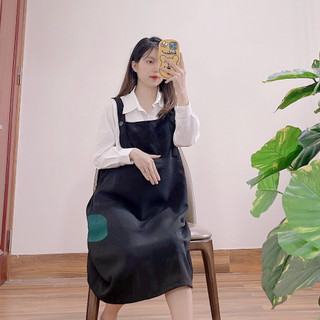 Váy yếm công sở thiết kế 2 dây thời trang