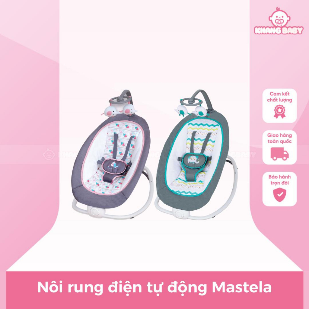 Nôi rung điện tự động Mastela - Shop Khang Baby