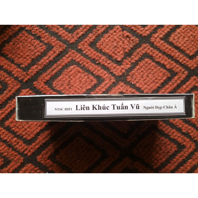 Vhs cassette thềm xưa băng video vhs cho đầu video VCR liên khúc tuấn vũ người đẹp Châu Á - lien khuc tuan vu