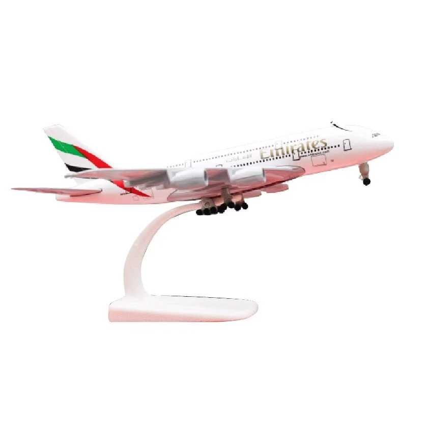 Mô hình máy bay bằng kim loại Airbus A320 A330 A350 A380 20cm MB20