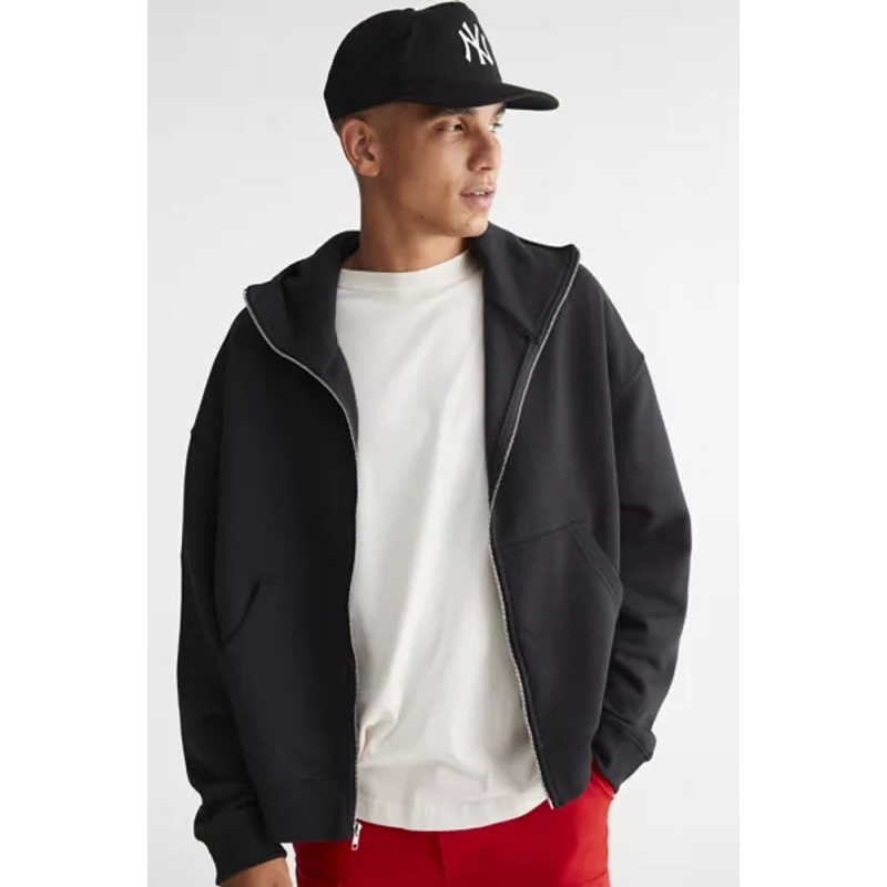 Áo hoodie Urban Outfitters Standard Cloth Hyperbaric Zip Hoodie Sweatshirt