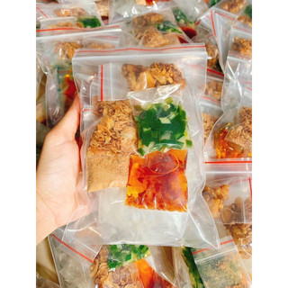 10b ( tặng 1b) bánh tráng tốp mỡ