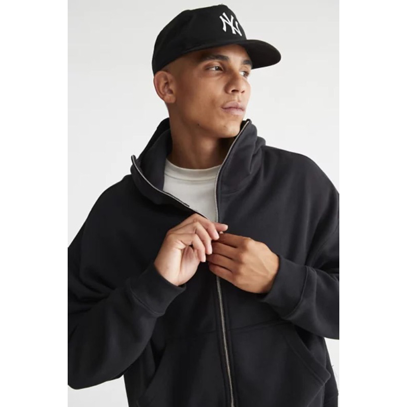 Áo hoodie Urban Outfitters Standard Cloth Hyperbaric Zip Hoodie Sweatshirt