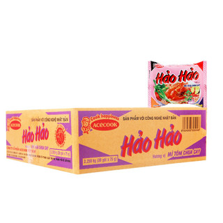 Thùng 30 gói mì hảo hảo tôm chua cay