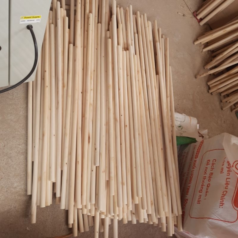 Thanh Gỗ Tròn Dài 20cm