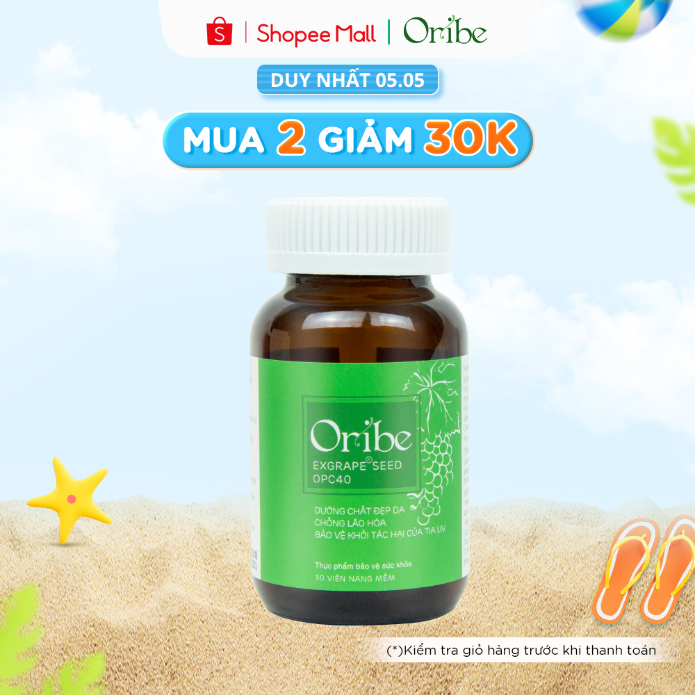 Viên Uống Trắng Da Nhau Thai Cừu Oribe Làm Mờ Thâm Nám Chống Lão Hóa Và Làm Đẹp Da Hộp 30 Viên