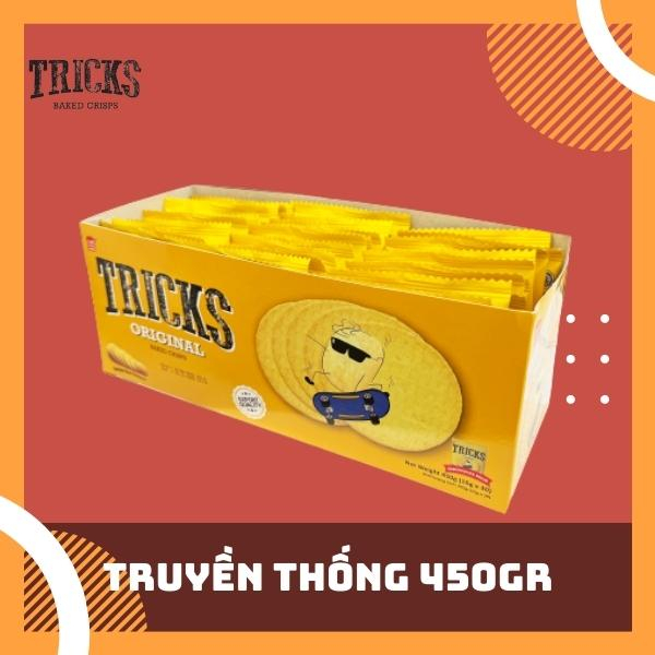 Bánh Khoai Tây Nướng Tricks 450g (30 gói x 15gr)