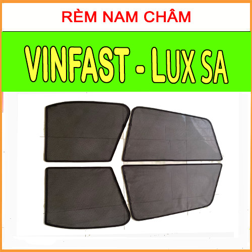 Rèm Che Nắng Nam Châm Xe Vinfast Lux Sa Bộ 4 tấm chắn nắng chuẩn form xe, nam châm hút mạnh
