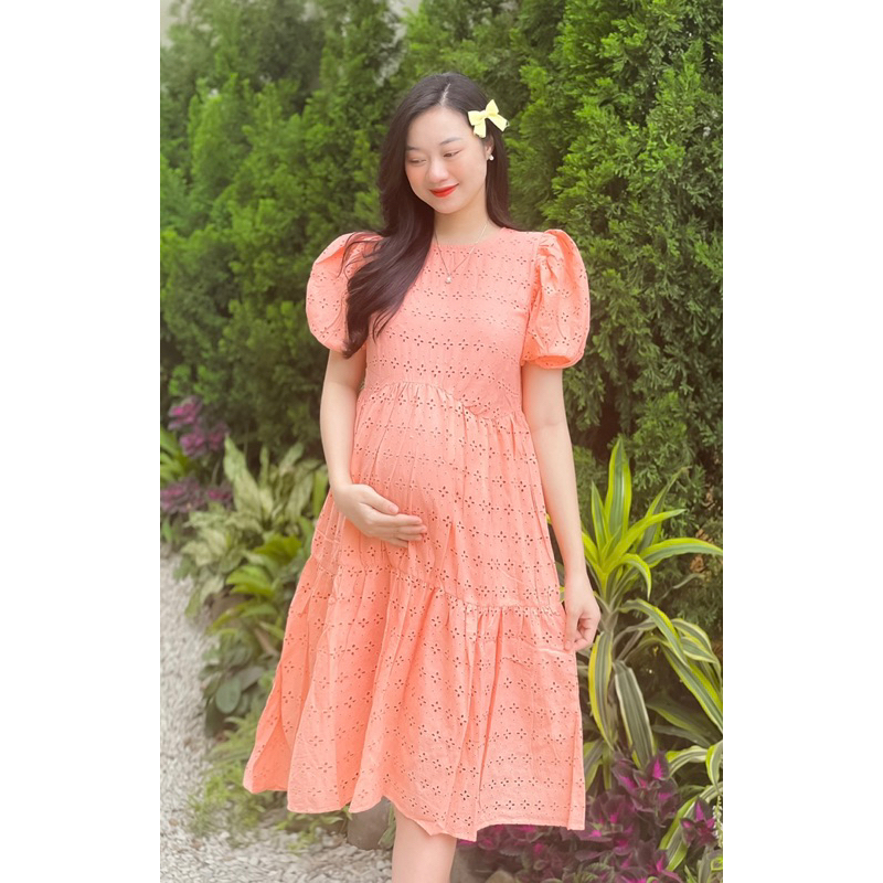 Váy babydoll hồng baby sáng  Pony tiểu thư