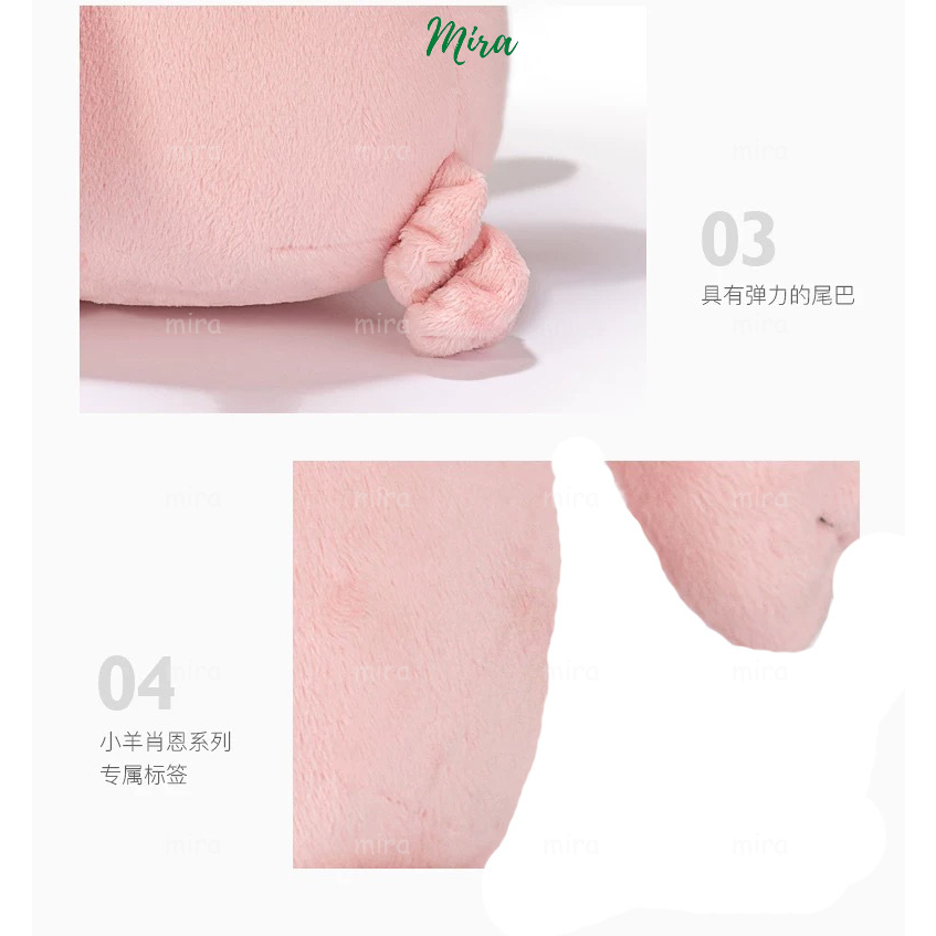 Heo Bông Piggy NICI, Gấu Bông Heo Con Búp Bê Thú Nhồi Bông Thương Hiệu NICI MIRA-GB280101