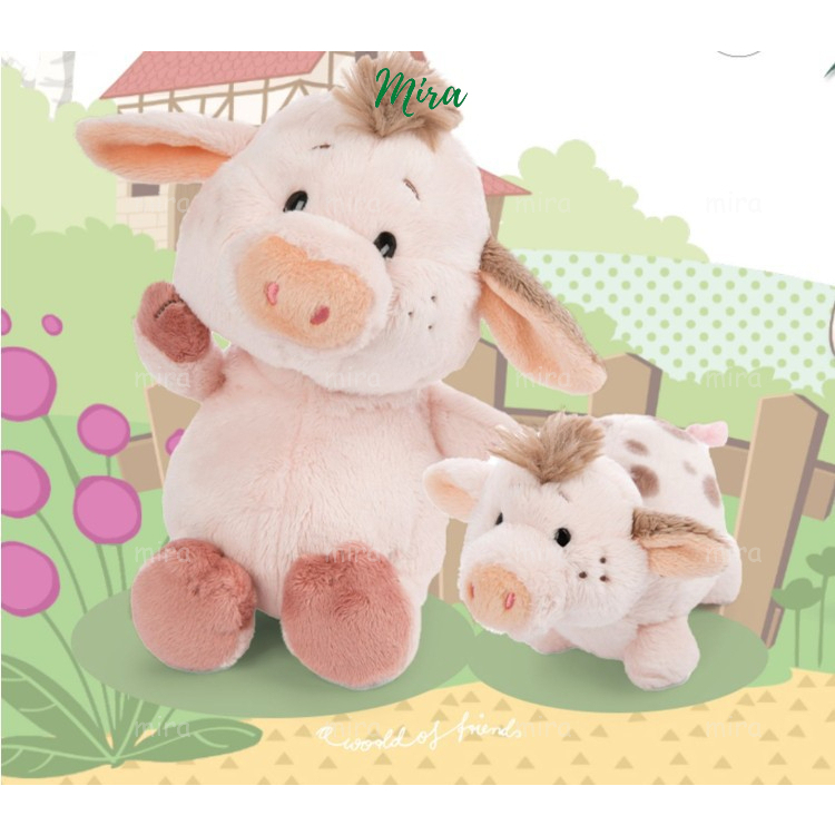 Heo Bông Piggy, Gấu Bông Pigwich Heo Con Búp Bê Thú Nhồi Bông 28cm MIRA-GB280102