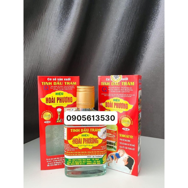 Tinh Dầu Tràm Hoài Phương Loại 1 Nguyên Chất- 100ml