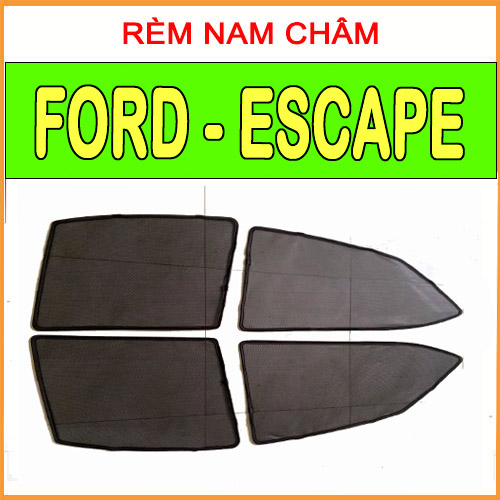 Rèm Che Nắng Nam Châm Xe Ford Escape Bộ 4 tấm chắn nắng chuẩn form xe, nam châm hút mạnh
