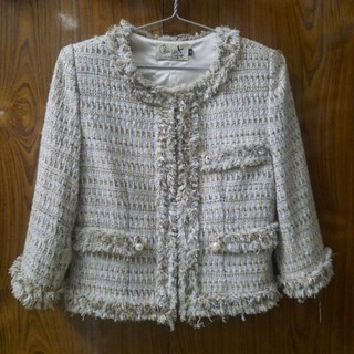 Áo khoác dạ tweed