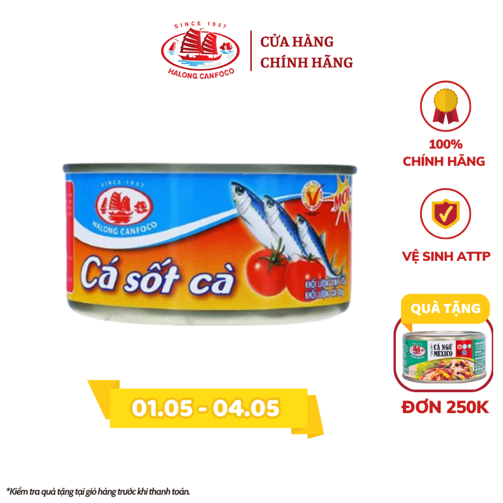 Cá Sốt Cà 175g - Đồ Hộp Hạ Long