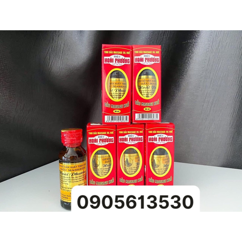 Dầu Xoa bóp Massage Huế ( Chính Hãng Cty Tinh Dầu Hoài Phương) 60ml