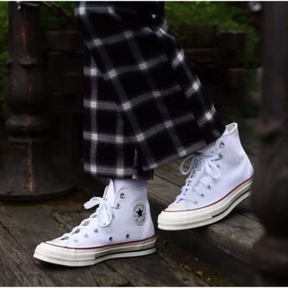 Giày Converse chuck 1970s high white ( Tặng túi cv + bill + tất)