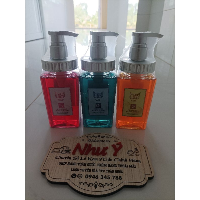 Sữa tắm hương nước hoa cao cấp 9Tido