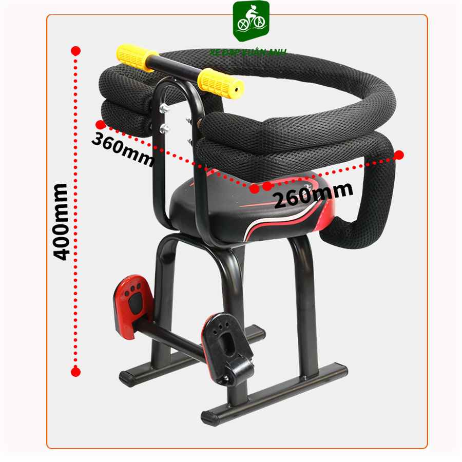 Ghế Ngồi Xe Đạp Điện, Xe Máy Cho Bé