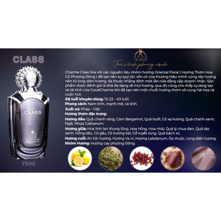 Nước Hoa Nam Good Charme Class 75ml