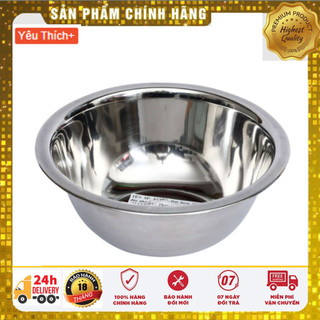 Bát inox rửa mặt | bát đựng nước chuyên dùng cho spa size 22cm SPA-TMV
