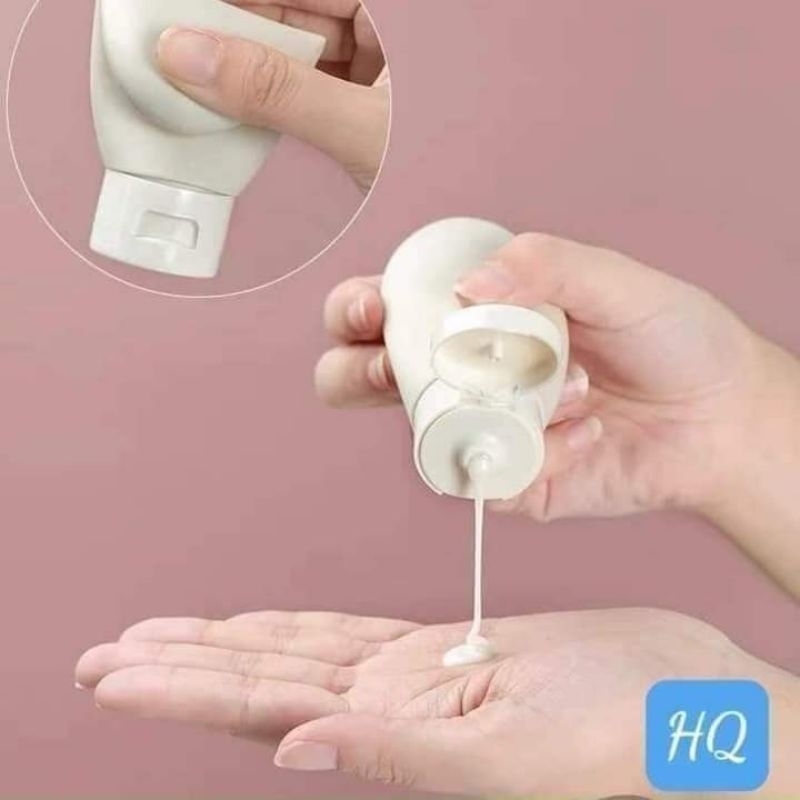Sét 3 lọ chiết mỹ phẩm kèm túi zip