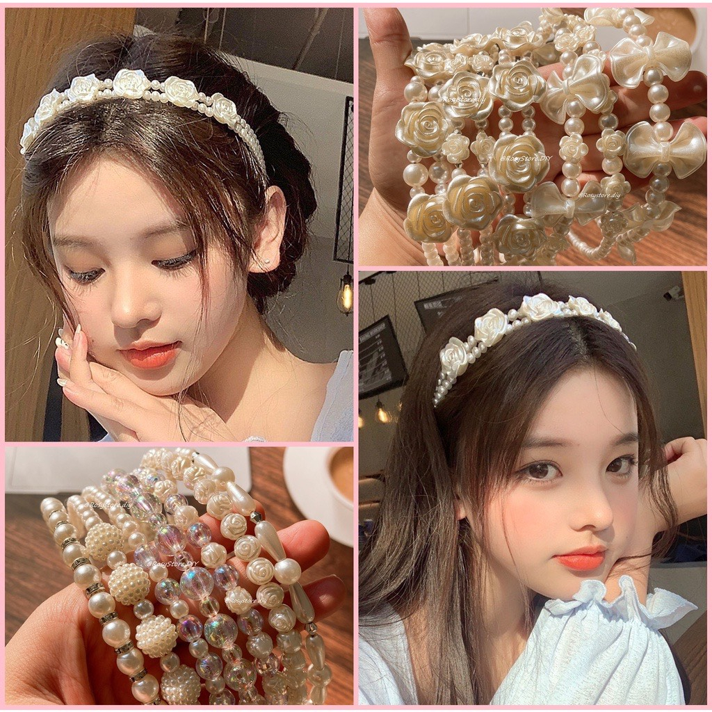 Băng đô cài tóc tiểu thư cho bé