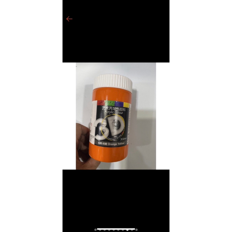 MÀU Acrylic 3D lọ 300ml CHÍNH HÃNG