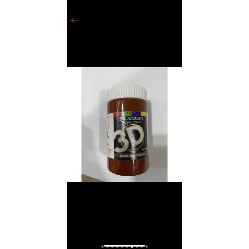 MÀU Acrylic 3D lọ 300ml CHÍNH HÃNG