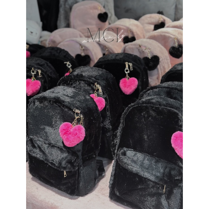 Balo lông đen loại xịn