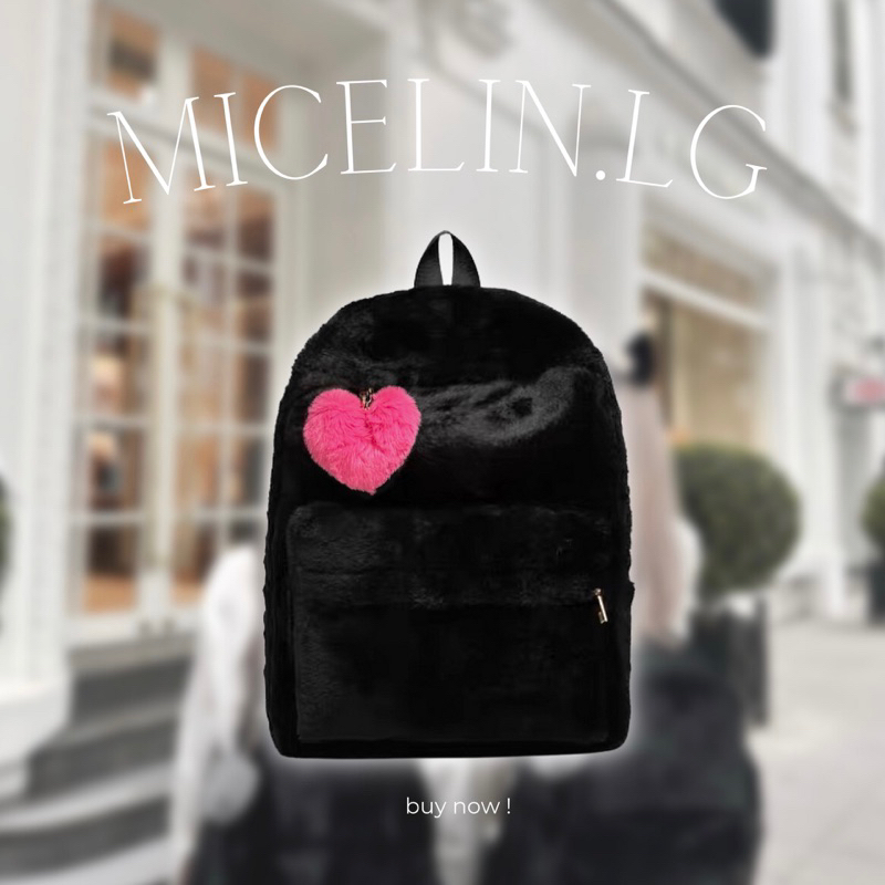 Balo lông đen loại xịn