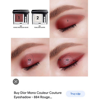 Phấn mắt Dior 573/ 884 Tester 1 ô vuông