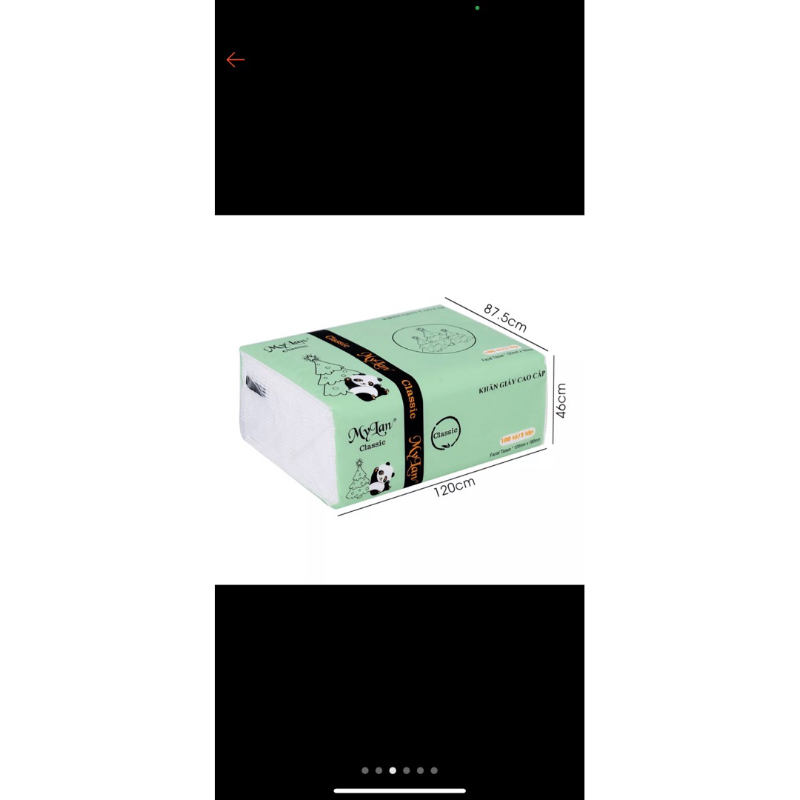 Giấy ăn gấu trúc Mylan sét 10 gói