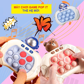 Pop it điện tử máy game bóp popit xả stress theo nhạc - Đồ chơi giải trí pop pit cho bé rèn khả năng tập trung phản xạ