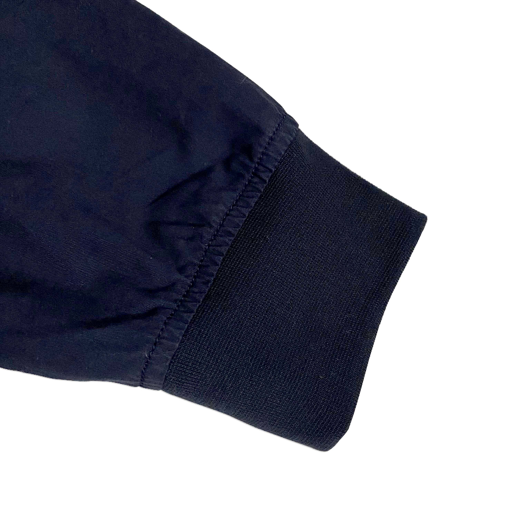 Áo khoác Bomber 2hand size XL | Màu xanh
