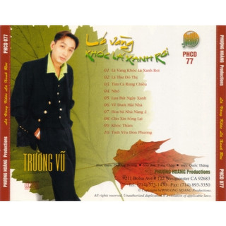 Bộ 5 CD Trường Vũ