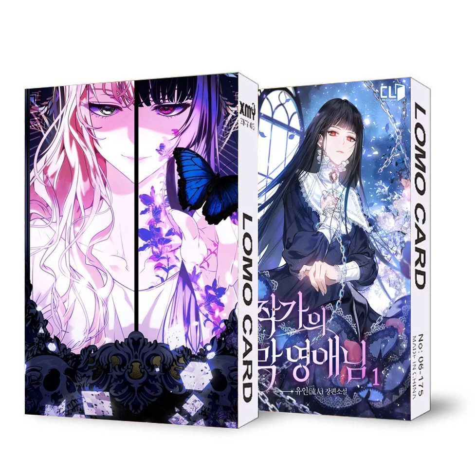 Hộp ảnh lomo in hình TÔI TƯỞNG BẢN THÂN KHÔNG CÒN SỐNG ĐƯỢC BAO LÂU manhwa anime chibi 30 tấm